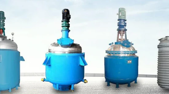 Destilación de proyectos químicos utilizando un tanque de reacción de bobinas de lapa de alta presión
