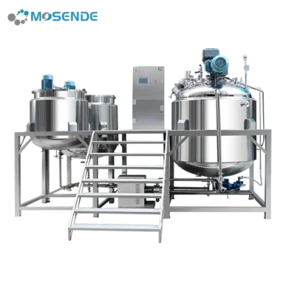 Homogeneizador de jabón líquido/gel de máquina de emulsificación de elevación eléctrica 200L
