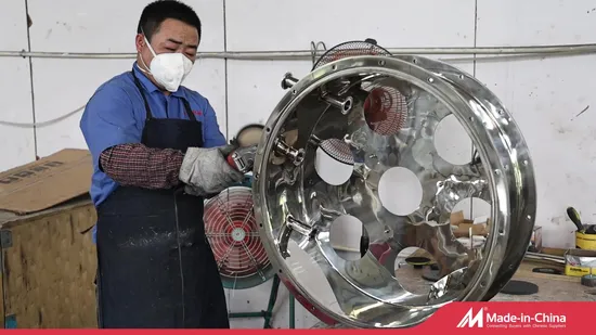 Secador de vacío cónico Secador de vacío rotatorio cónico de doble cono de baja temperatura