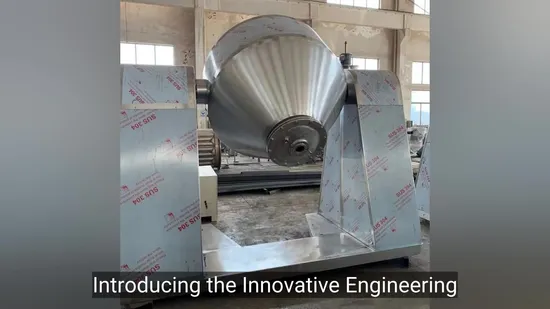 Secador de vacío de doble cono serie Szg para medicamentos, productos químicos y alimentos en polvo