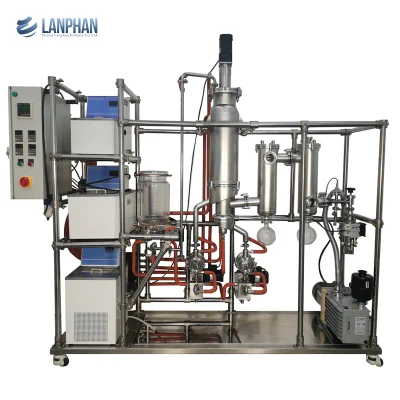 Equipo de destilación molecular del evaporador de película limpia