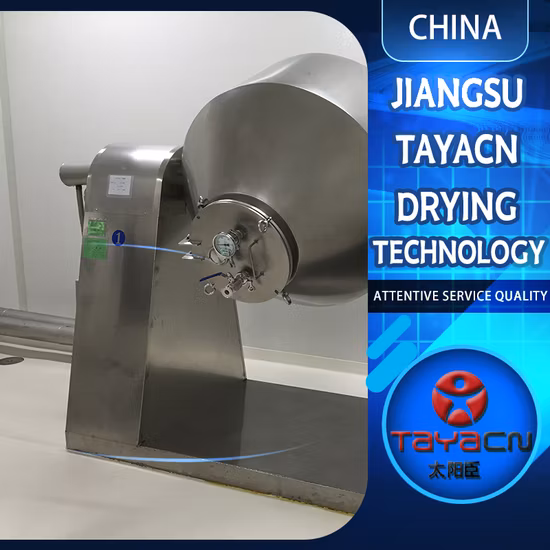 Secador de vacío de doble cono de acero inoxidable más vendido 2021